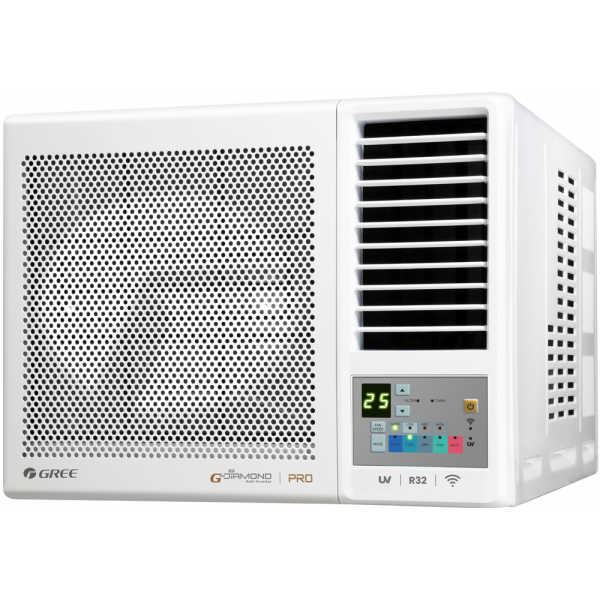 Gree 格力 GWH18PZ 2匹 變頻冷暖窗口式冷氣機 - G-Panel, R32, 1級能源